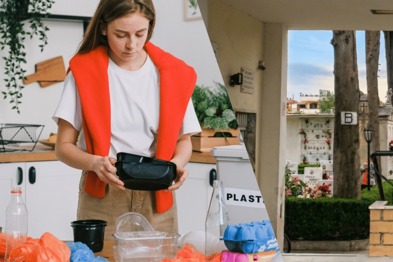 Ferragosto: raccolta differenziata e orari cimitero